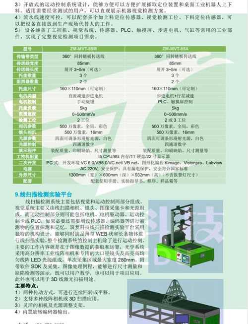 機器視覺實驗室建設(shè)方案（本科）